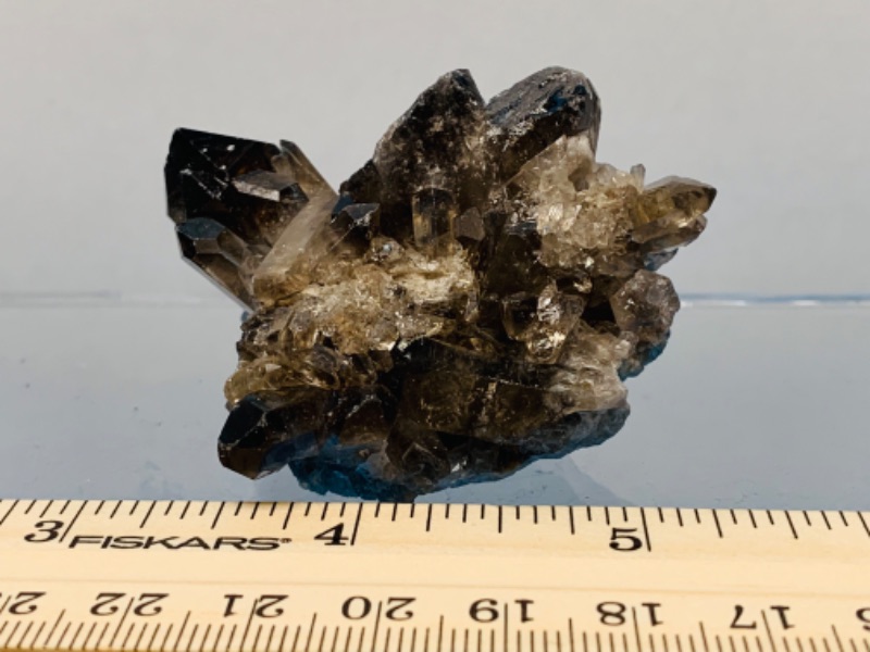 Photo 2 of 665546…2” Smokey quartz rock formation 