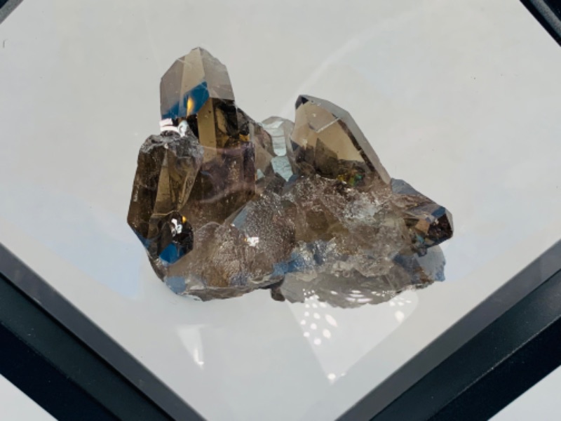 Photo 3 of 665556…Smokey quartz rock formation in 4x4” display 