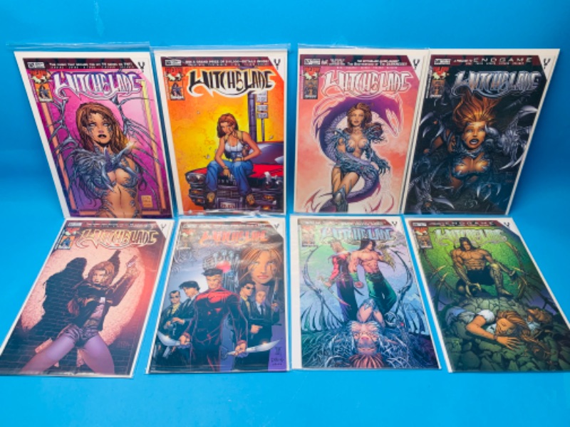 Photo 1 of 665570…8 witchblade comics in plastic sleeves 