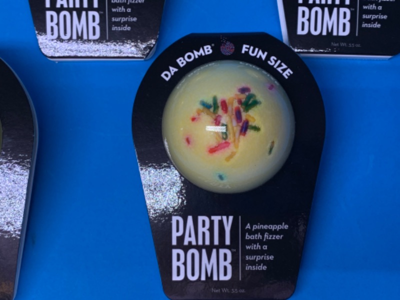 Photo 2 of 665737…  5 party bomb bath fizzers with surprise inside 