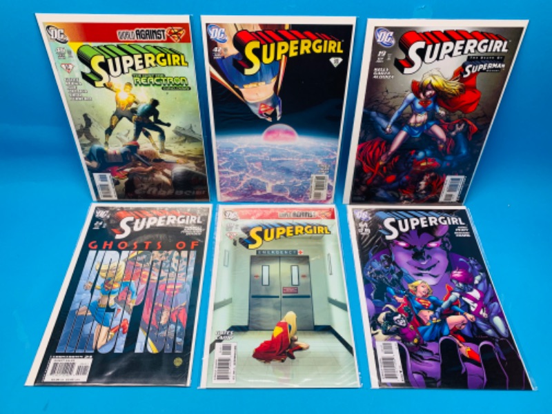 Photo 1 of 665749… 6 supergirl comics in plastic sleeves 