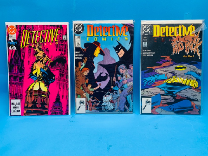 Photo 1 of 665752…3 defective comics in plastic sleeves 