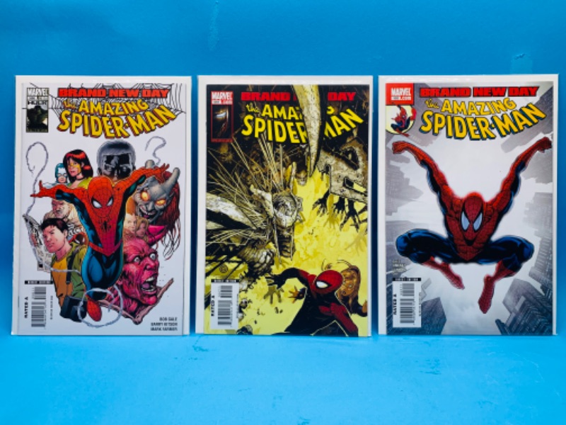 Photo 1 of 665775… 3 amazing Spider-Man comics in plastic sleeves 