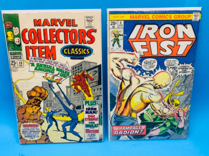 Photo 1 of 665806…vintage $.25 cent comics -shows wear from age- in plastic sleeves 