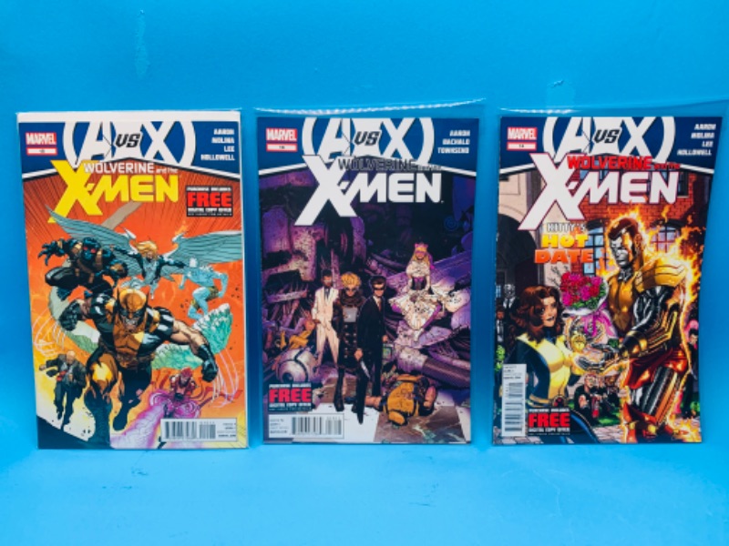 Photo 1 of 665857…3 x-Men comics in plastic sleeves