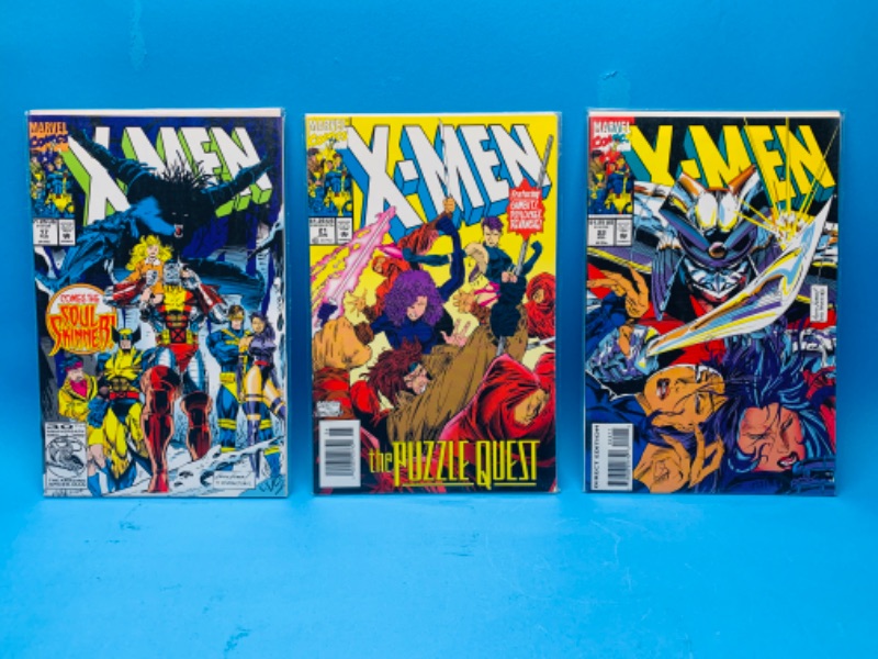 Photo 1 of 665859…3 x-Men comics in plastic sleeves