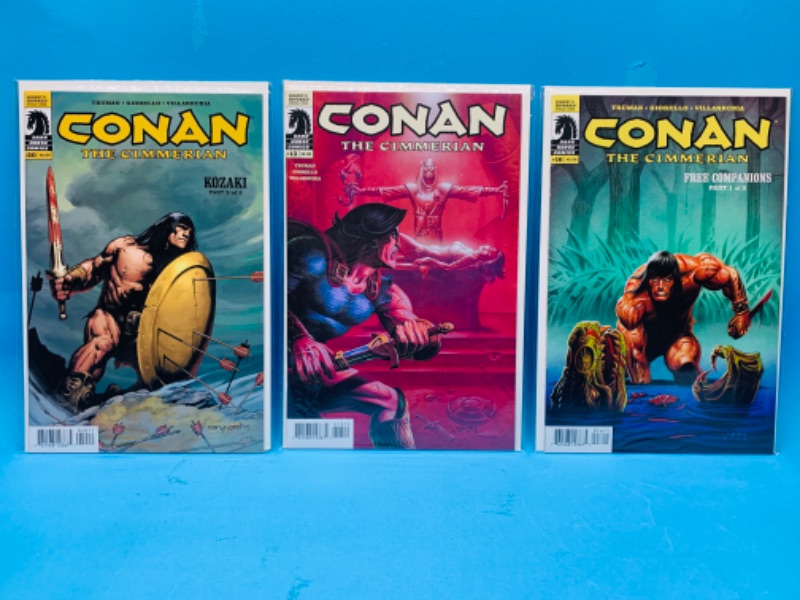 Photo 1 of 665966…3 Conan comics in plastic sleeves 