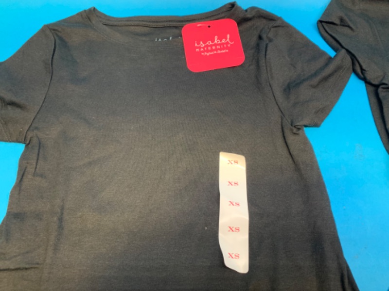 Photo 2 of 666015… 3 maternity shirts size xs