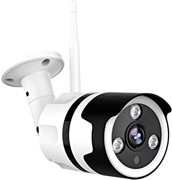 Photo 1 of Outdoor Security Camera - IP66 Waterproof, 1080P Surveillance Cameras, WiFi Camera Two-Way Audio, Night Vision, Motion Detection, Cloud Storage 24s Smart-Clip,SD Card Support Alexa