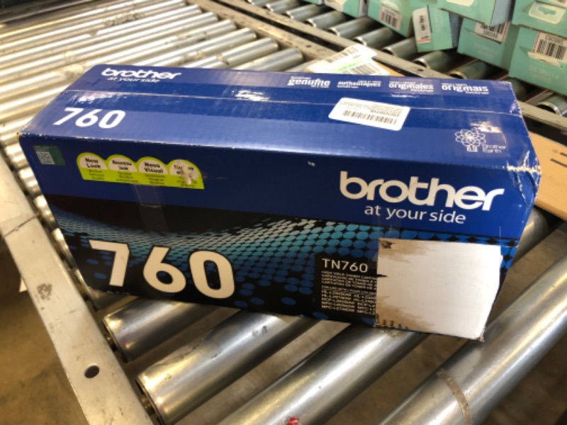 Photo 2 of Brother Genuine TN760 2-Pack High Yield Black Toner Cartridge with approximately 3,000 page yield/cartridge