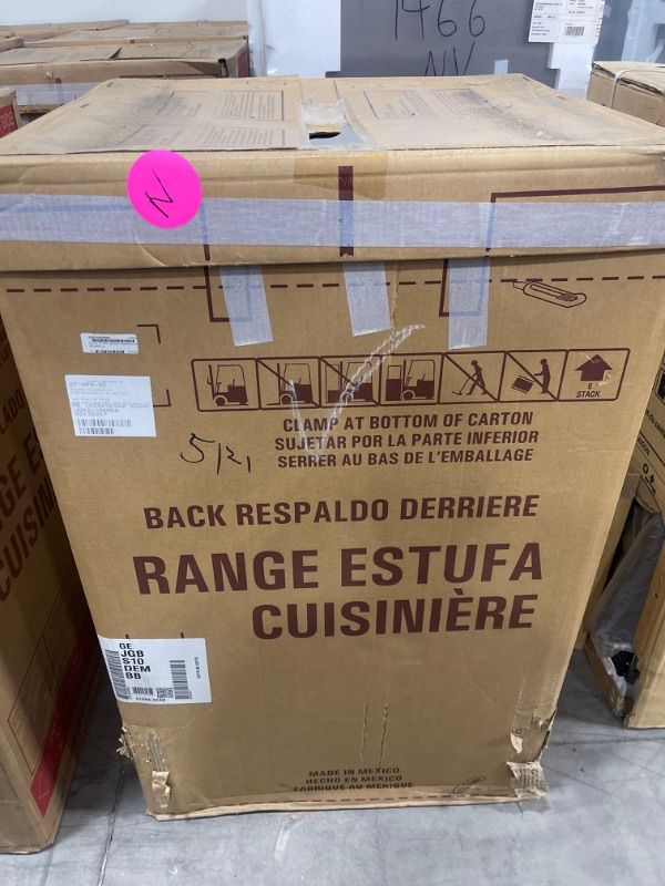 Photo 1 of GE® 30" FREE-STANDING FRONT CONTROL GAS RANGE----factory sealed 
