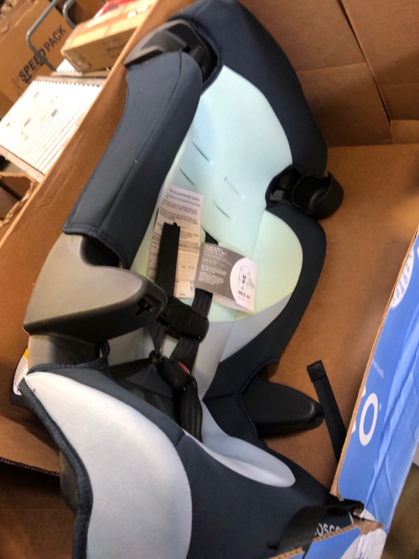 Photo 2 of Cosco Finale DX 2-in-1 Booster Car Seat, Forward Facing 40-100 lbs, Rainbow