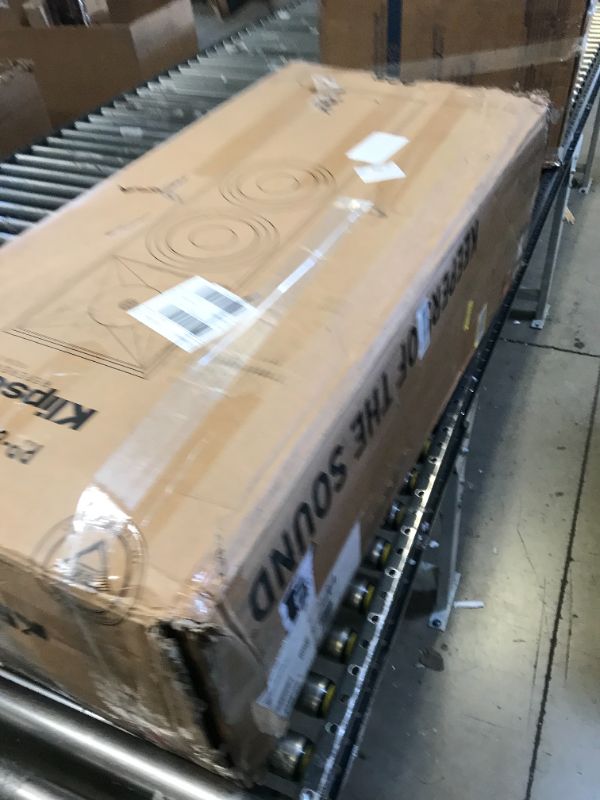 Photo 1 of Klipsch Reference Premiere RP-8000F II Floorstanding Speaker with Larger 90° x 90° Hybrid Tractrix Horn, 8” Cerametallic Woofers & Easy Dolby Atmos Integration for Premium Home Theater Sound in Ebony -- DAMAGED PACKAGING