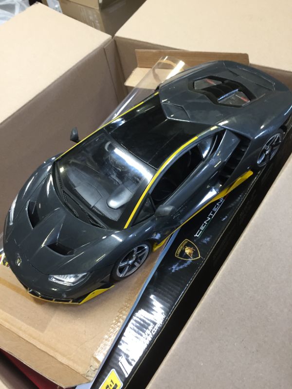 Photo 3 of Fast Lane 1:12 Lamborghini Centenario, Silver (AD17267) --- DOES NOT FUNCTION / SELL FOR PARTS