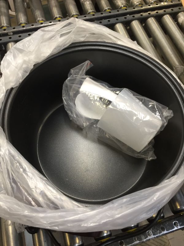 Photo 1 of Electric Commercial Large Rice Cooker & food warmer with Non-stick Inner Pot,13 Liter 60 Cups Cooked, 1350W Fast Cook, For Restaurant & Family Party,YOLLNIA