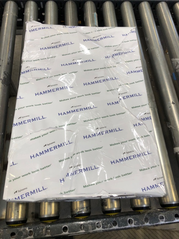 Photo 1 of Hammermill Cardstock, Premium Color Copy, 100 lb, 19 x 13-1 Pack (250 Sheets) - 100 Bright, Made in the USA Card Stock, 133242R, White -UNSIRE IF ANY PAPER HAS BEEN TAKEN OUT - DIRTY FROM EXPOSURE -