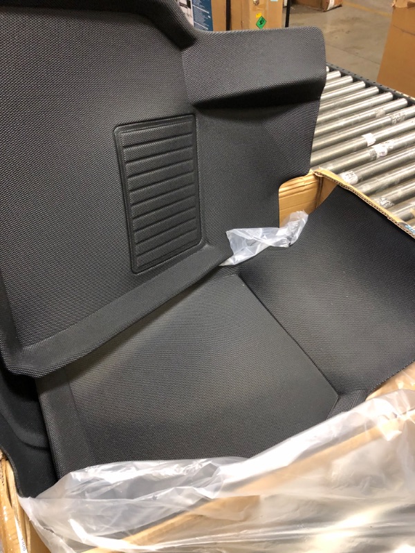 Photo 1 of TAPTES Floor Mats Full Set for Tesla Model Y Accessories 2023 2022 2021, XPE All Weather ,for Model Y Floor Mats 2021-2023 Front Rear Trunk Cargo Liner Mat,Waterproof Interior Accessories 5 Seater