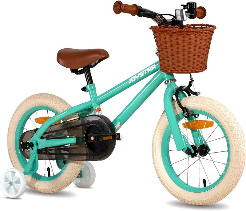 Photo 1 of JOYSTAR 12 & 14 & 16 Inch Kids Bike with Training Wheels & Basket for 2-7 Years Old Girls & Boys, Children's Bicycles, Multiple Colors
