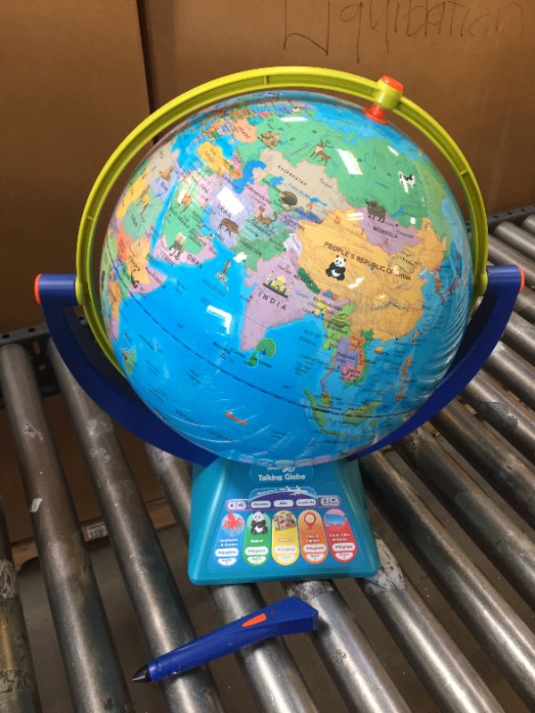 Photo 2 of Educational Insights GeoSafari Jr. Talking Interactive Globe with Talking Pen 