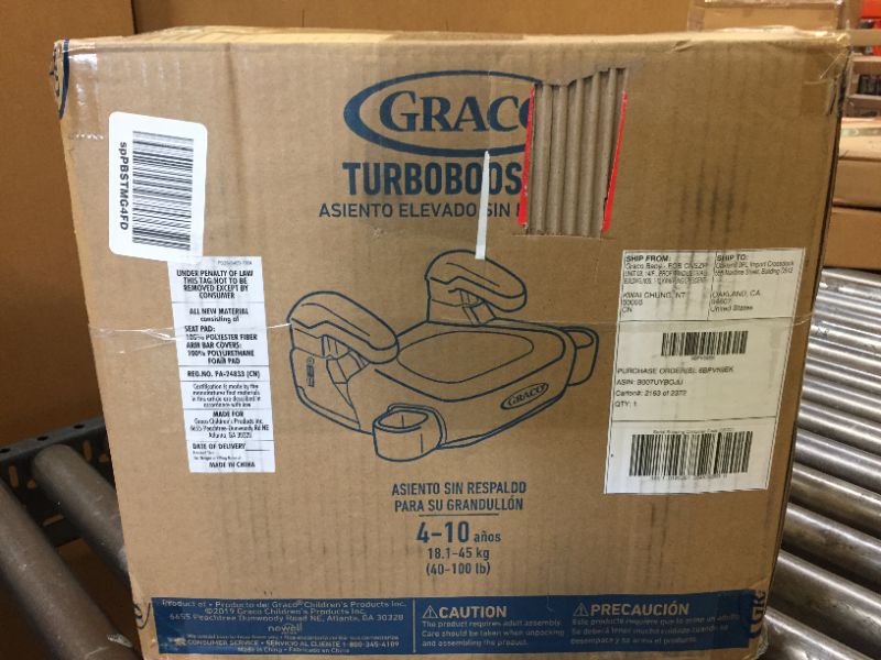 Photo 1 of Graco TurboBooster Backless Booster Car Seat, Galaxy