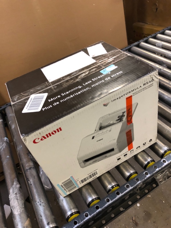 Photo 2 of Canon imageFORMULA RS40 Photo and Document Scanner, with Auto Document Feeder | Windows and Mac | Scans Photos - Vibrant Color - USB Interface - 1200 DPI - High Speed - Easy Setup