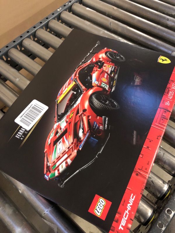 Photo 3 of LEGO Technic Ferrari 488 GTE “AF Corse #51” 42125 Building Set for Adults (1,684 Pieces) FACTORY SEALED 