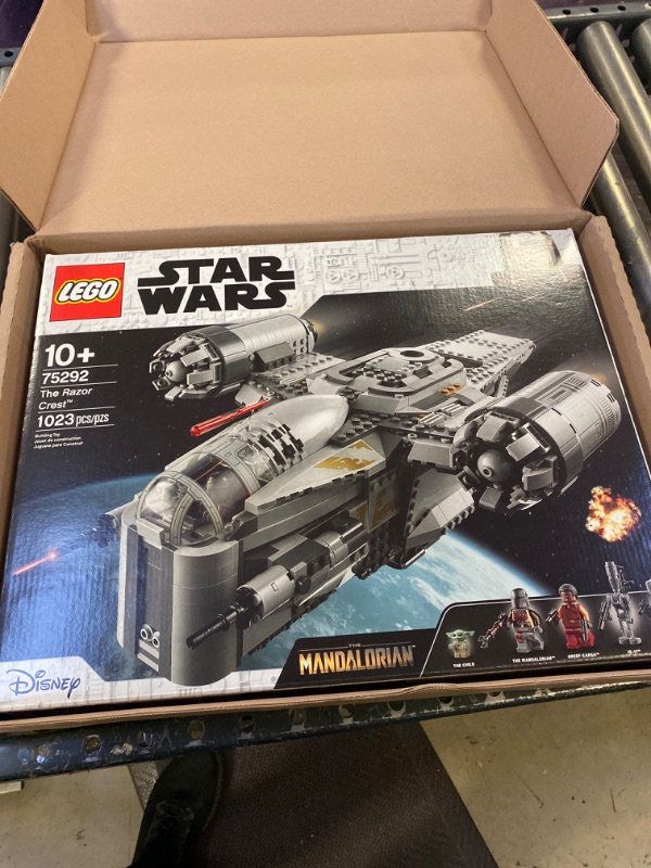 Photo 3 of LEGO Star Wars The Razor Crest 75292 Building Toy Set for Kids, Boys, and Girls Ages 10+ (1023 Pieces) Frustration-Free Packaging --- FACTORY SEALED 