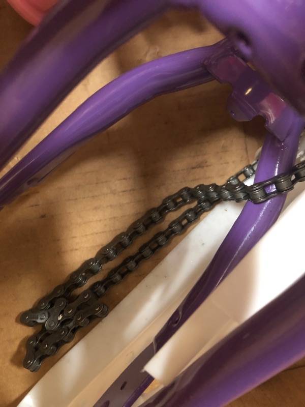 Photo 1 of JOYSTAR Angel Girls Bike for Toddlers and Kids Ages 2-9 Years Old, 12 14 16 18 Inch Kids Bike with Training Wheels & Basket, 18 in Girl Bicycle with Handbrake & Kickstand Purple 12 Inch with Training Wheels