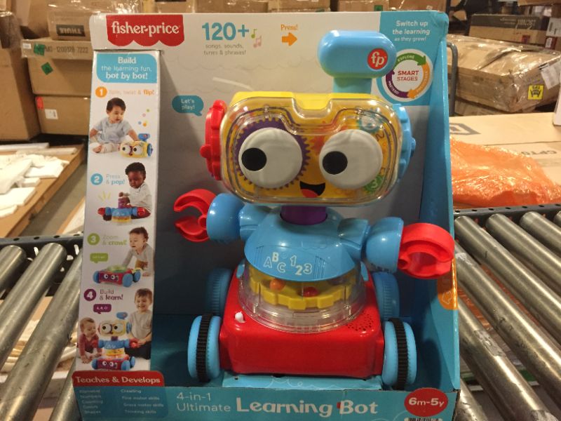 Photo 2 of Fisher-Price 4-in-1 Robot Toy, Baby Toddler and Preschool