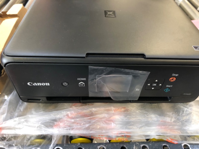 Photo 3 of Canon Office Products PIXMA TS5020 BK Wireless Color Photo Printer with Scanner & Copier, Black,Works with Alexa