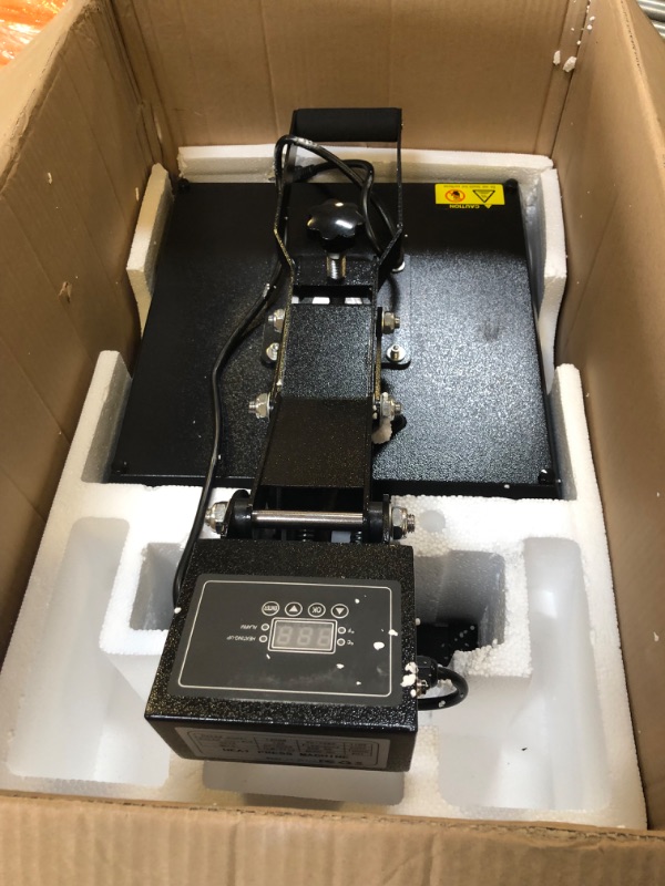 Photo 1 of TUSY Heat Press Machine, 15x15 inch Heat Press for t Shirts, Fast Heating for Heat Sublimation and Heat Vinyl Transfer
