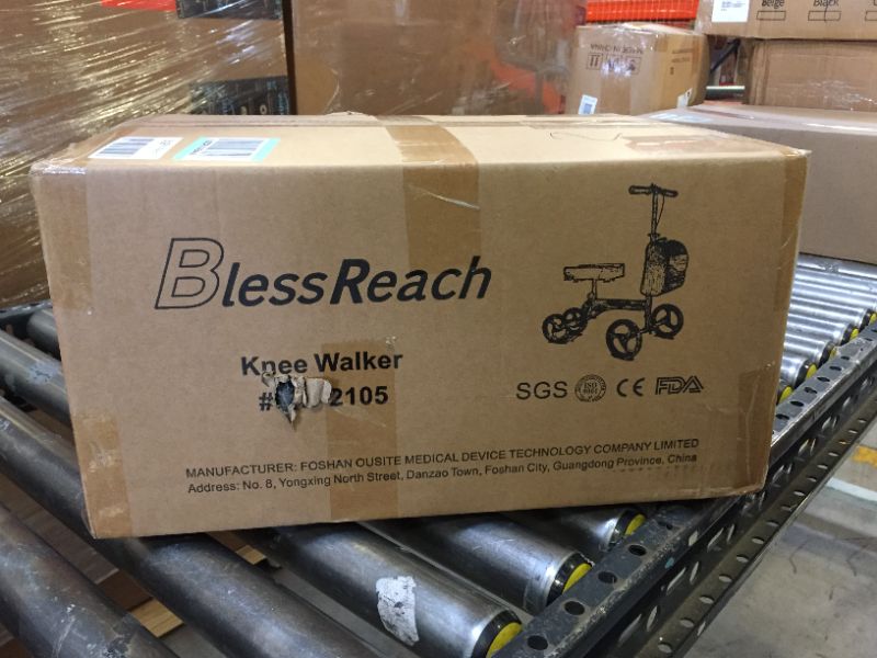 Photo 4 of BlessReach Steerable Knee Walker Deluxe Medical Scooter