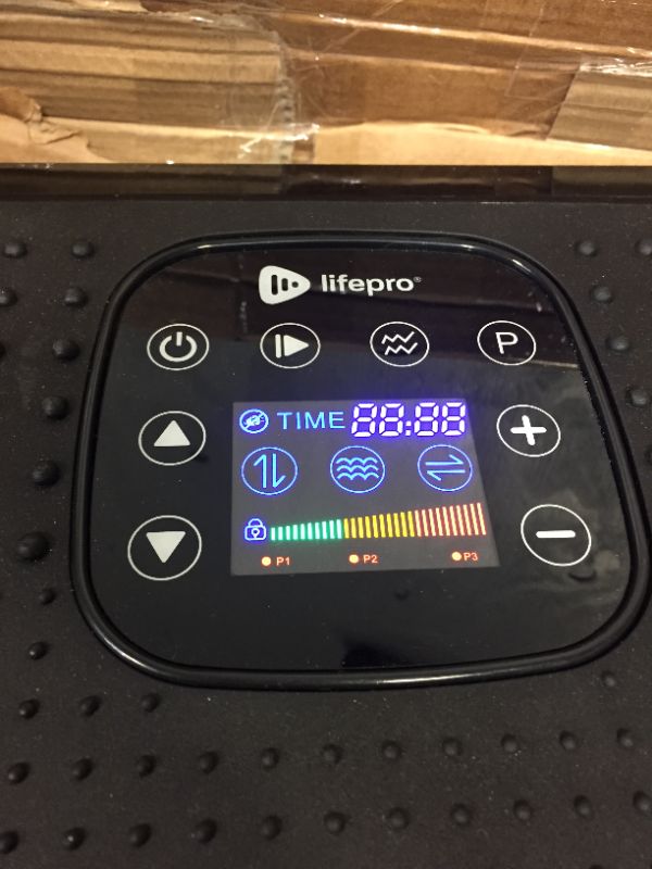 Photo 2 of Rumblex Plus 4D Vibration Plate Exercise Machine - Triple Motor Oscillation, Linear, Pulsation + 3D/4D Motion Vibration Platform | Whole Body Viberation Machine for Fitness & Shaping. Black