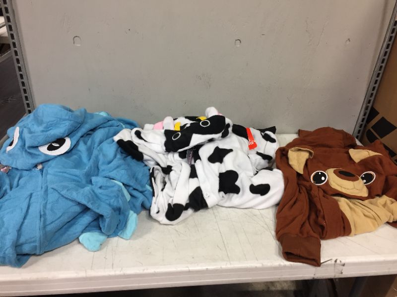 Photo 1 of BAG LOT OF RANDOM ONESIE PJS--MIXED SIZES, SOME  MIGHT BE STAINED OR DIRTY---