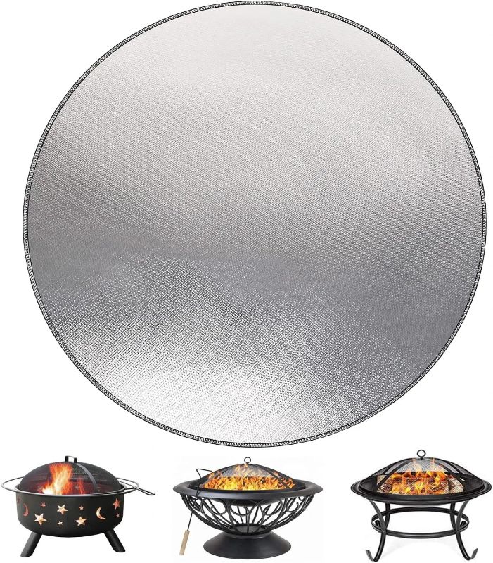 Photo 3 of 3 PC CAMPING BUNDLE. 1 Fire Pit Mat (24 inch Round), 1 Camping Blanket (9.3ft x 9.6 ft), 1 Car Cup Holder Expander