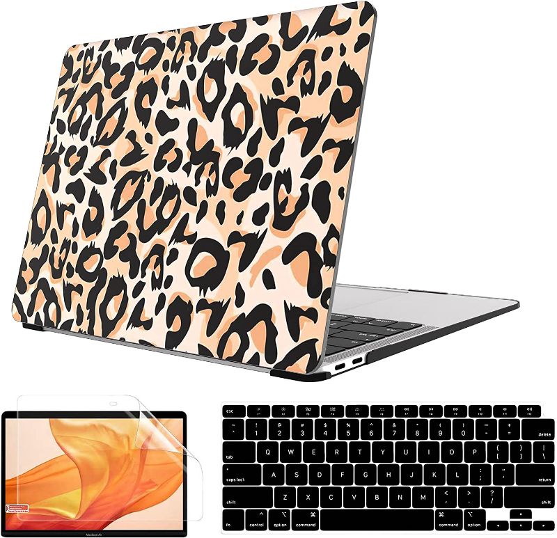 Photo 1 of  Compatible with MacBook Pro 13 inch Case M2 2022 2021 2020 Release M1A2338 A2251 A2289 A2159 A1989 A1706 A1708 with Touch Bar,Plastic Hard Shell Case &Keyboard Cover &Screen Protector?Leopard