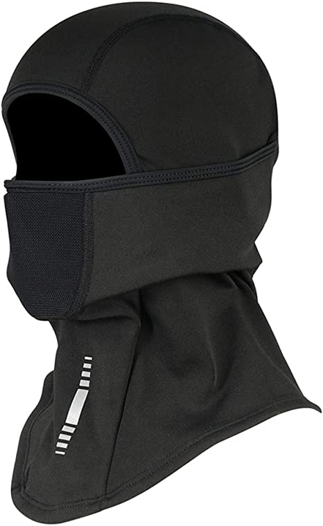 Photo 1 of  Face Mask Winter Fleece Thermal Ski Mask, Windproof Dustproof Breathable Bandana Snowboarding Skiing Neck Warmer Hood for Men Women Black