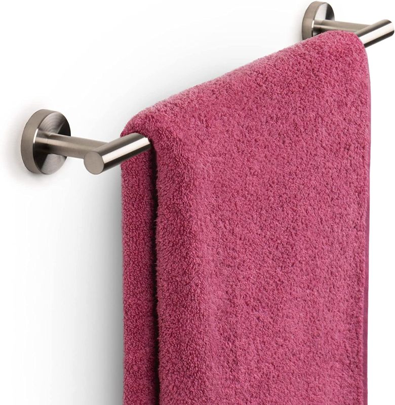 Photo 1 of 11 Inch Hand Towel Holder Brushed Steel - Bathroom Hardware Towel Bar - Towel Rack - Towel Hanger - Stainless Steel Wall Mount Bathroom Accessories