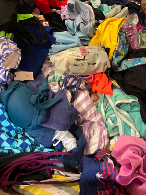Photo 3 of **SELL BY PALLET- NON REFUNDABLE** VARIOUS SWIMSUITS, DIFFERENT STYLES AND SIZES 