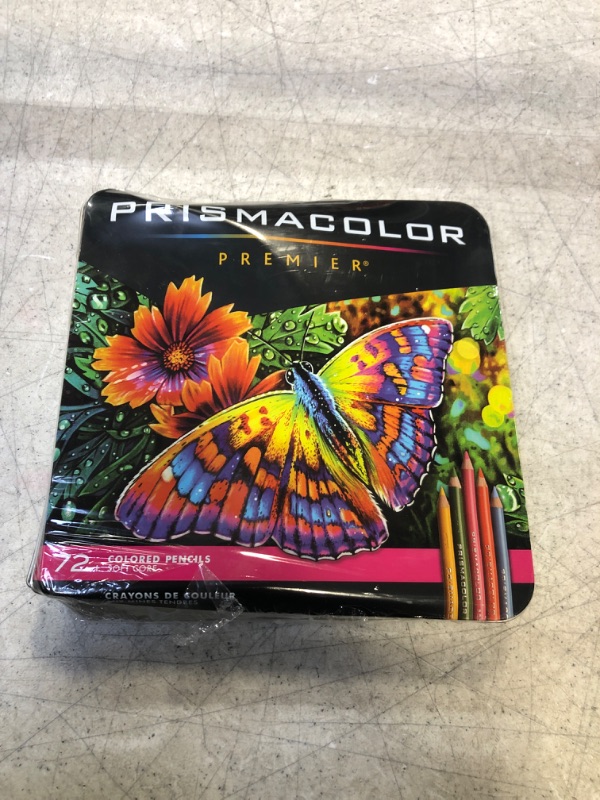 Photo 2 of Prismacolor Premier Colored Pencils | Art Supplies for Drawing, Sketching, Adult Coloring | Soft Core Color Pencils, 72 Pack 72 Count (Pack of 1) Assorted
BOX DAMAGE 