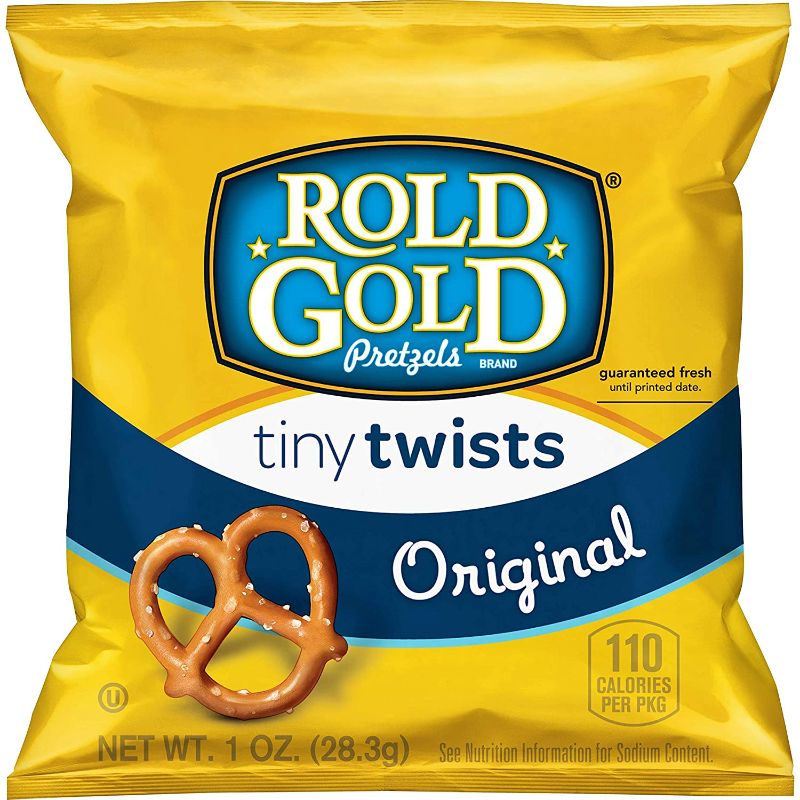 Photo 1 of  Rold Gold 32430 Tiny Twists Pretzels, 1 oz Bag, 40 count -----BB DEC 27 2022