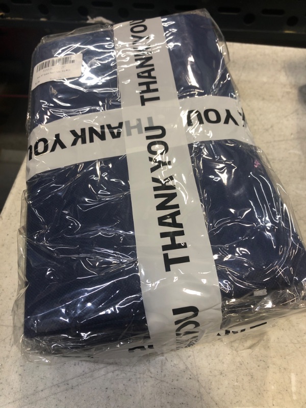 Photo 2 of ANSPO 40" GARMENT BAGS , 5 PACKS , BLUE & WHITE 