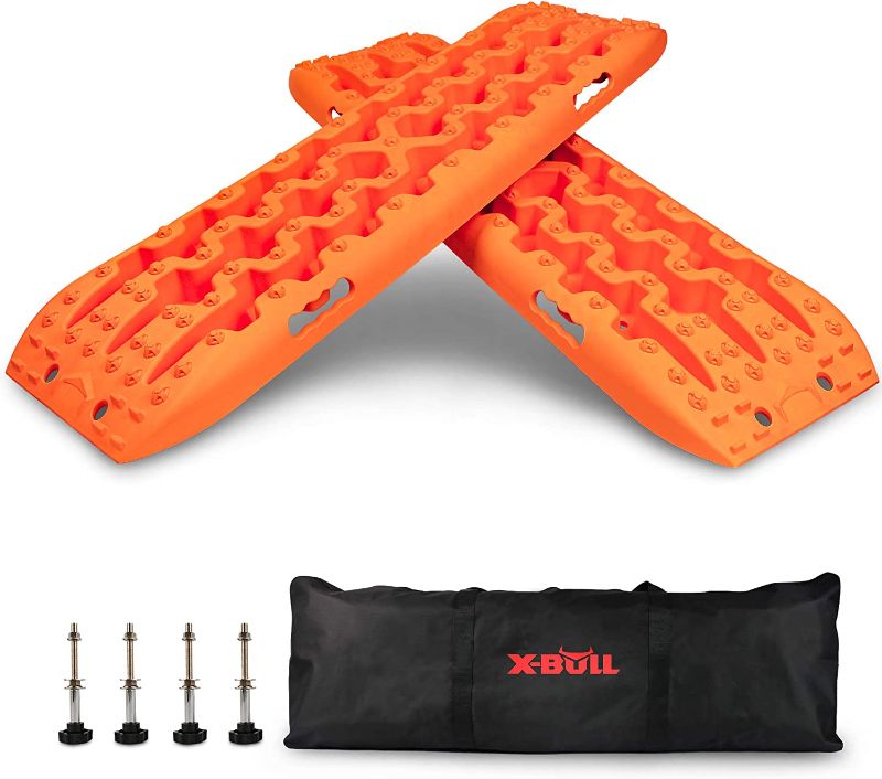 Photo 1 of X-BULL New Recovery Traction Tracks Sand Mud Snow Track Tire Ladder 4WD (Orange, 3gen)