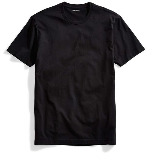 Photo 1 of Goodthreads Men's "the Perfect Crewneck T-Shirt" Short-Sleeve Cotton, Black, Medium