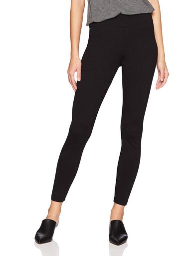 Photo 1 of Daily Ritual Women's Ponte Knit Legging, Black, Large Long