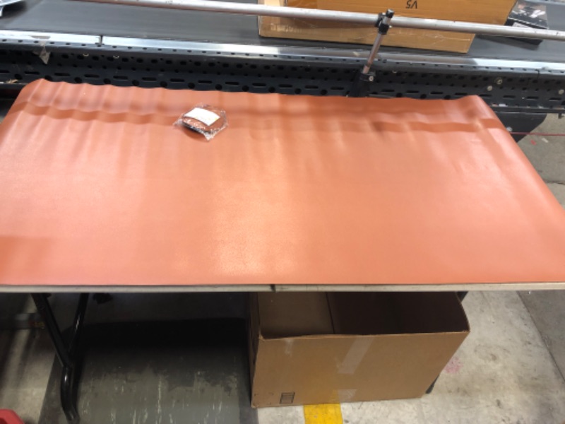 Photo 2 of OFFICELY LEATHER DESK MAT (BROWN)
