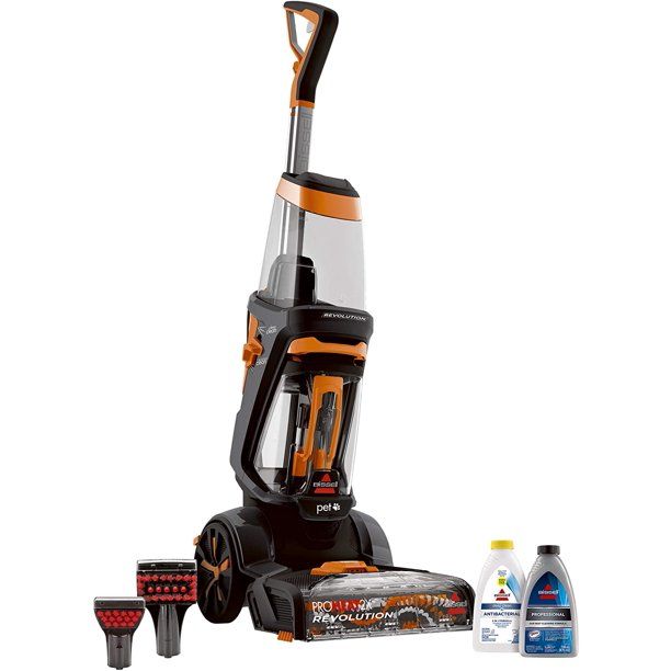 Photo 1 of BISSELL ProHeat 2X Revolution Pet Full Size Upright Carpet Cleaner, 1548F, Orange
**ONLY HAS VACUUM NO CLEANING SOLUTION** 
