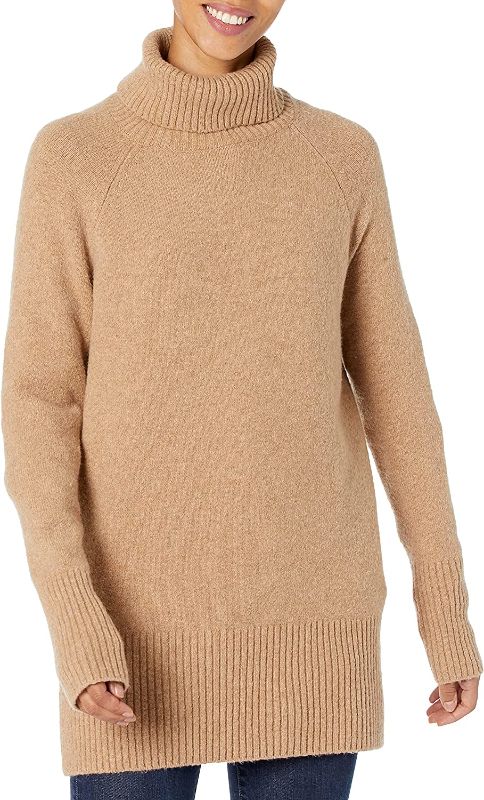 Photo 1 of Goodthreads Women's Boucle Turtleneck Sweater L