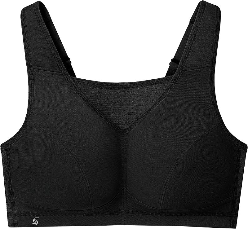 Photo 1 of Glamorise Women's Elite Performance No-Bounce Cami Wirefree Sports Bra #1067