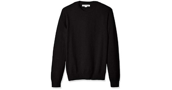 Photo 1 of Essentials Men's Crewneck Sweater, Black0, SIZE Large